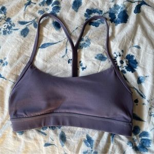 Lululemon Flow Y Nulu Bra (purple)